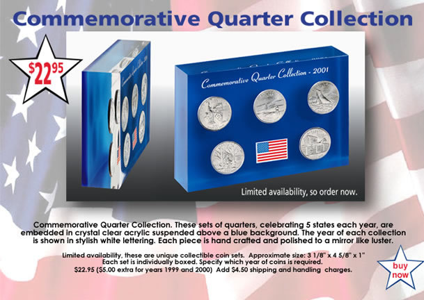 commemerative quarter collection